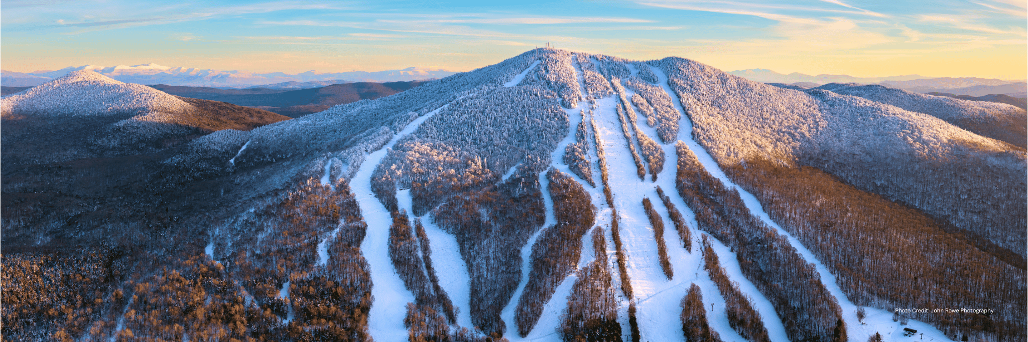 Burke Mountain Aerial